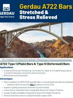 Gerdau A722 Bars Brochure